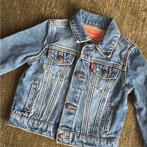Levi's Blue Denim Kids Jacket